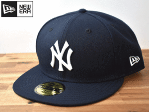 ★未使用品★NEW ERA ニューエラ × NEW YORK YANKEES ヤンキース MLB 59 FIFTY【8-1/4 - 65.4cm】 キャップ 帽子 W