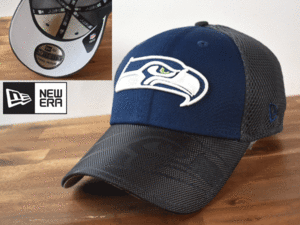 ★未使用品★NEW ERA ニューエラ × SEATTLE SEAHAWKS シーホークス NFL 39 THIRTY【S-M】 キャップ 帽子 H992