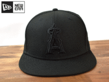 ★未使用品★NEW ERA ニューエラ × LA ANGELS エンゼルス MLB 59 FIFTY【7-1/8 - 56.8cm】 キャップ 帽子 H706_画像2