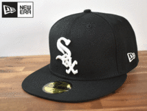 ★未使用品★NEW ERA ニューエラ × CHICAGO WHITE SOX ホワイトソックス MLB 59 FIFTY【7-1/4 - 57.7cm】 キャップ 帽子 H959_画像1