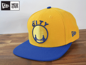 ★未使用品★NEW ERA ニューエラ × GOLDEN STATE WARRIORS ウォーリアーズ NBA 9 FIFTY【S-Mフリーサイズ】 キャップ 帽子 H958