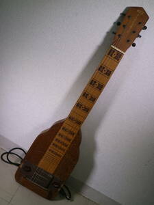 1940s Gretch製♪USA Guitar Castleリペア済♪Old Kluson ペグ♪Black Catコンデンサ♪出音良好♪ラップ・スチール♪REX ELECTRIC