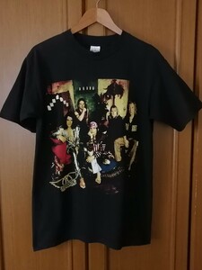 USA製 90s ヴィンテージ AEROSMITH NINE LIVES ツアー Tシャツ M ブラック ロックT バンドT guns metallica motley crue bon jovi kiss