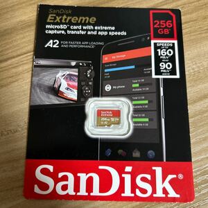 マイクロSDカード microSD 256GB microSDカード microSDXC SanDisk サンディスク Extreme UHS-I U3 V30