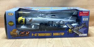 希少！ 1/18 THE ULTIMATE SOLDIER XTREME DETAIL P-47 THUNDERBOLT BUBBLETOP 飛行機模型 コレクター お宝 E5