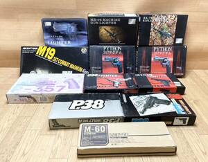 M19 357 COMBAT MAGNUM P-357 P38 PYTHON 次元 LIGHTER M1910 WALTHER エアガン 等 大量 まとめて 12点 A2