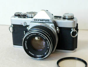 ★ ジャンク品 / OLYMPUS OM-1 + F.ZUIKO AUTO-S 1:1.8 f=50mm ★