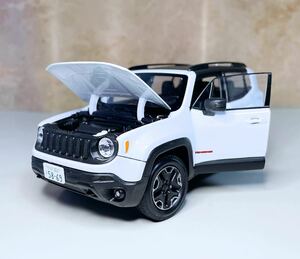 1／24 welly Jeep Renegade 4×4 ジープ レネゲード ダイキャストミニカー