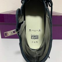 【未使用品】オニツカタイガー マスターマインド コラボ ファブレニッポン TH645L-9090 27.5cm ブラック 黒 Onitsuka Tiger レザー 革 HI_画像6