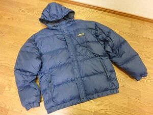 ☆woolrich　ダウンジャケット　Lサイズ　ウールリッチ　紺色　ネイビー　上着　CA05331　WPL6635　goose down　防寒具