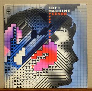 英LP●SOFT MACHINE／Seven　CBSオレンジレーベル MAT:A1/B1 ヒュー・ホッパー脱退後,マーシャルとジェンキンス主導となった作品