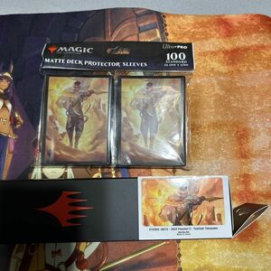 MTG バスリ・ケト　年末年始スタンダード　プレイマット、スリーブセット　同時購入にて150円割引