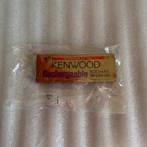 動作未確認 KENWOOD ケンウッド ガム電池 充電池 NB-L10A 800mAh CDプレーヤー ? MDプレーヤー ? ラジオ ? ウォークマン 専用 ジャンク