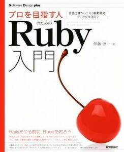  Pro . aim . person therefore. Ruby introduction language specification from test drive development *te bag technique till Software Design plus series |