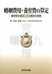 婚姻費用・養育費の算定 裁判官の視点にみる算定の実務／松本哲泓(著者)