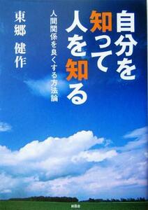 自分を知って、人を知る 人間関係を良くする方法論／東郷健作(著者)