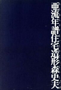 亜流年譜住宅造形森史夫／森史夫(著者)