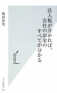 法人税が分かれば、会社のお金のすべてが分かる 光文社新書／奥村佳史【著】