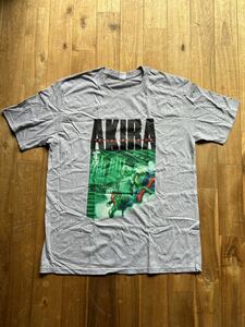 AKIRA アキラ 大友克洋 Tシャツ L 新品 グレー　gray new t-shirt 半袖 金田 鉄雄