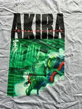 AKIRA アキラ 大友克洋 Tシャツ L 新品 グレー　gray new t-shirt 半袖 金田 鉄雄_画像2