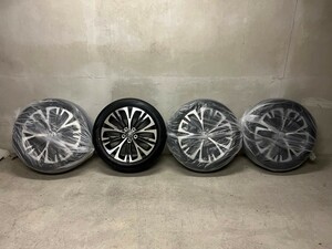 ★超美品★トヨタ純正 ヤリスクロス 18インチホイール 7J+50 114.3-5H 215/50 R18 92V ダンロップEC300+　訳あり