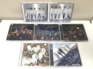 【中古CD+DVD】 King & Prince 君を待ってる / I promise / Memorial / Beating Hearts キンプリ 【シングル７枚セット】