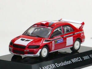 1/64 CM'S 三菱 ランサーエボリューションWRC2 #7 Marlboro Finland 2002 ラリーカーコレクションSS07三菱2