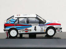 1/64 CM'S ランチア デルタインテグラーレ #4 Martini Monte Carlo 1989 1st ラリーカーコレクションSS18ランチア&フィアット_画像4