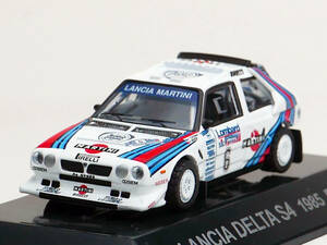 1/64 CM'S ランチア デルタS4 #6 Martini RAC 1985 1st ラリーカーコレクションSS11ランチア3