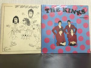 THE WHO THE KINKS レコード 2枚セット ロック まとめ売り まとめてLP ザ・フー キンクス アナログ盤