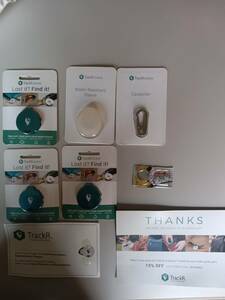 TrackR 紛失防止タグ　３個セット　プラスアルファ