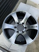 希少？廃盤？ 4×4 BILLET STAR JAPAN ビレットスタージャパン HRS 16×8J 139.7/6H ET0 4本_画像1