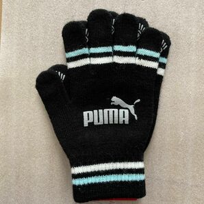新品タグ付き プーマ 手袋 グローブ PUMA サイズS 子供用 17cm