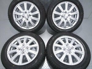 美品！Weds JOKER 4.5J+45 4-100 / ほぼ新品ミゾ！ICE GUARD IG60 155/65R14 4本セット 『W355』