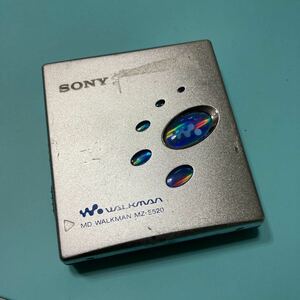 SONY mz-e520 故障ジャンク品ノークレーム商品WALKMAN ポータブル MD プレーヤー 