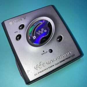 SONY mz-e505WALKMAN故障ジャンク品ノークレーム商品ポータブルmdプレーヤー 