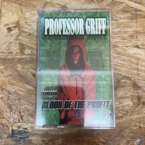 シ HIPHOP,R&B PROFESSOR GRIFF - BLOOD OF THE PROFIT アルバム TAPE 中古品