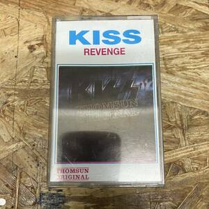 シ ROCK,POPS KISS - REVENGE アルバム TAPE 中古品