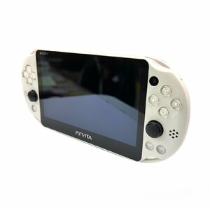 SONY ソニー PSVITA PCH-2000 ホワイト ヴィータ ビータ 家庭用ゲーム機 Wi-Fiモデル 薄型軽量 動作品 HMY