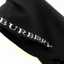 BURBERRY LONDON バーバリー ニット プルオーバー ウール トップス ブラック サイズ2 レディース FBA22-144-09 洋服 羊毛100%_画像6