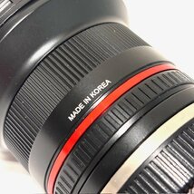 【美品】 SAMYANG サムヤン For SONY K117J0280 カメラレンズ 12mm 趣味 撮影 HMY_画像9