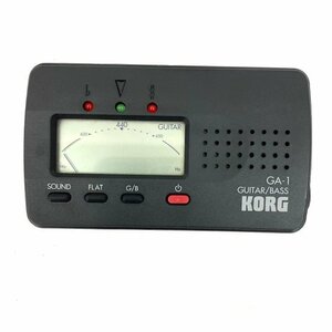 KORG コルグ GA-1 ギター　ベースチューナー 電池式