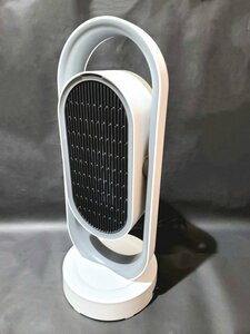 プラスモア plus more 3Dセラミックヒーター&ファン MO-WA003 上下左右首振り 一年中使用可能 暖房器具 ファン
