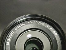 OLYMPUS オリンパス レンズ＆充電器＆バッテリーセット 17mm 1:2,8 / 40-150mm 1:4-5,6 望遠レンズ 日本製 カメラ周辺機器 HMY_画像5