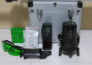 アックスブレーン G-Liner AG-305 高輝度グリーンレーザー墨出し器 3段階