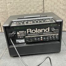 K828-O15-43 Roland ローランド AC-60 アコースティックギターアンプ Acoustic Chorus エレアコ用 オーディオ機器 音響機材 通電OK ③_画像7