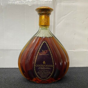 H531-K44-2886 COURVOISIER クルボアジェ XO IMPERIAL インペリアル COGNAC コニャック/ブランデー グリーンボトル/700ml 40% 未開栓 ⑤