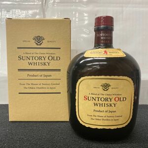 K546-C4-969 SUNTORY OLD WHISKY サントリー オールド ウイスキー 寿 ジャパニーズ 日本製 古酒 750ml 43％ 箱付き 未開栓 ④