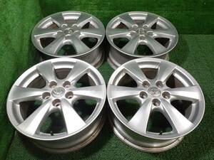 トヨタエスティマ純正ホイール 17x7J PCD114.3 4本セット 中古 売切!!