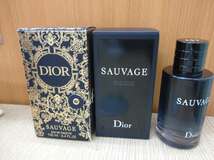 ＃4630【未使用】DIOR　クリスチャンディオール SAUVAGE　ソヴァージュ　100ｍｌ 香水　箱付き_画像1